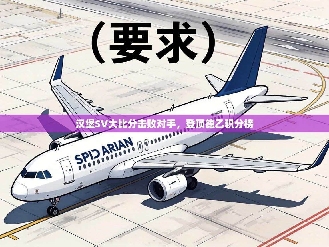 汉堡SV大比分击败对手，登顶德乙积分榜  第1张